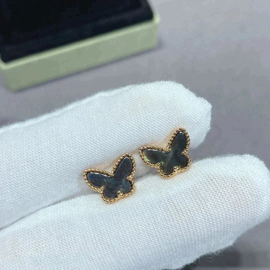 ¡®Glow Jewelry¡¯BUTTERFLY DARK MOP EARRINGS