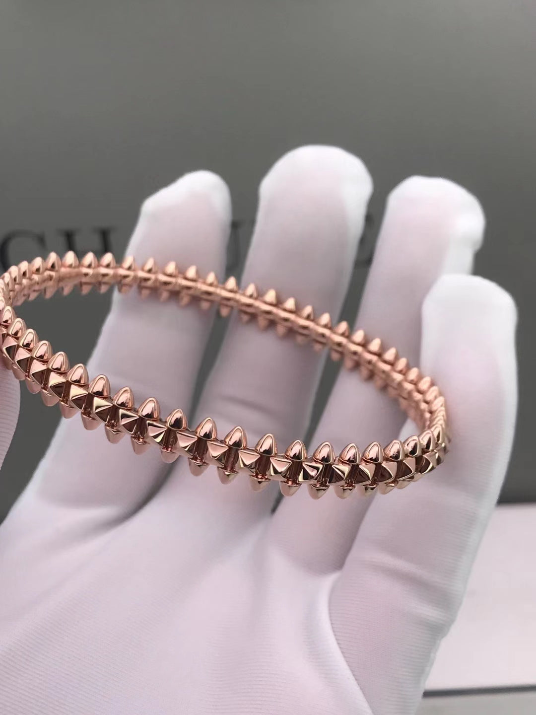 ¡®Glow Jewelry¡¯CLASH PINK GOLD BRACELET