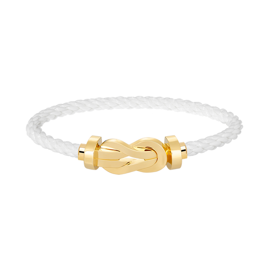 ¡®Glow Jewelry¡¯CHANCE LARGE 8 FIGURE BUCKLE NO DIAMOND BRACELET GOLD