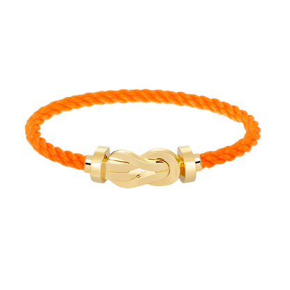 ¡®Glow Jewelry¡¯CHANCE LARGE 8 FIGURE BUCKLE NO DIAMOND BRACELET GOLD