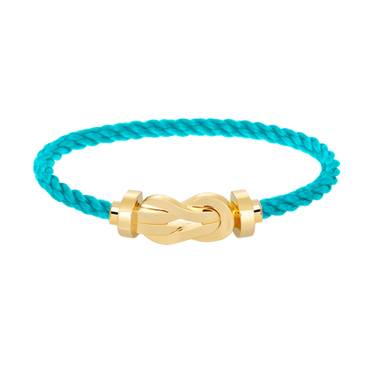 ¡®Glow Jewelry¡¯CHANCE LARGE 8 FIGURE BUCKLE NO DIAMOND BRACELET GOLD