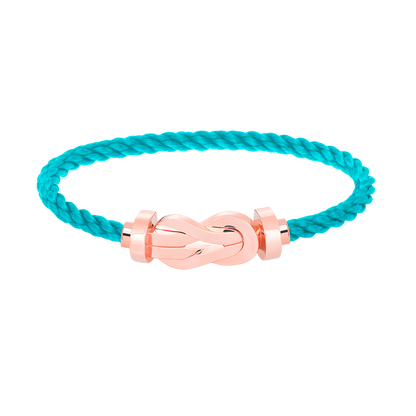 ¡®Glow Jewelry¡¯CHANCE LARGE 8 FIGURE BUCKLE NO DIAMOND BRACELET ROSE GOLD