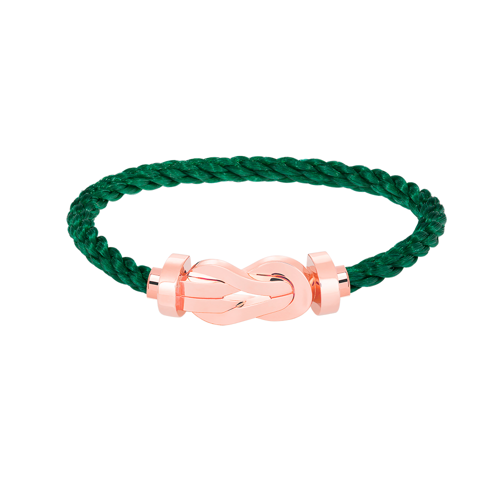 ¡®Glow Jewelry¡¯CHANCE LARGE 8 FIGURE BUCKLE NO DIAMOND BRACELET ROSE GOLD