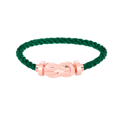 ¡®Glow Jewelry¡¯CHANCE LARGE 8 FIGURE BUCKLE NO DIAMOND BRACELET ROSE GOLD