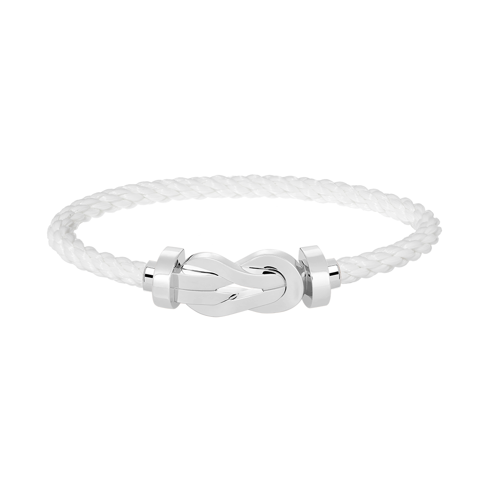 ¡®Glow Jewelry¡¯CHANCE LARGE 8 FIGURE BUCKLE NO DIAMOND BRACELET SILVER