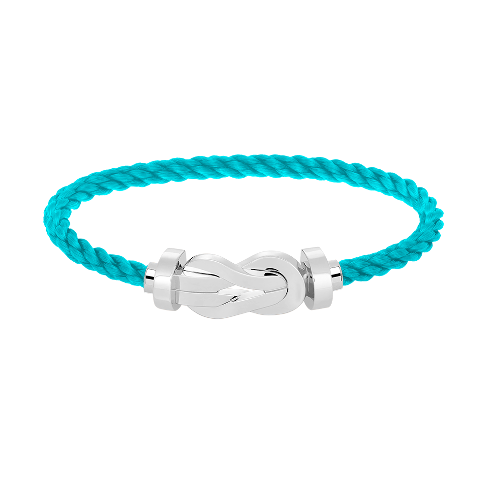 ¡®Glow Jewelry¡¯CHANCE LARGE 8 FIGURE BUCKLE NO DIAMOND BRACELET SILVER