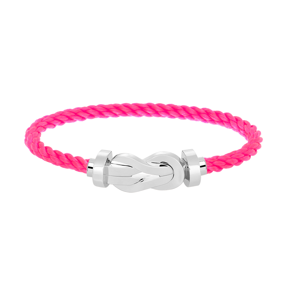 ¡®Glow Jewelry¡¯CHANCE LARGE 8 FIGURE BUCKLE NO DIAMOND BRACELET SILVER