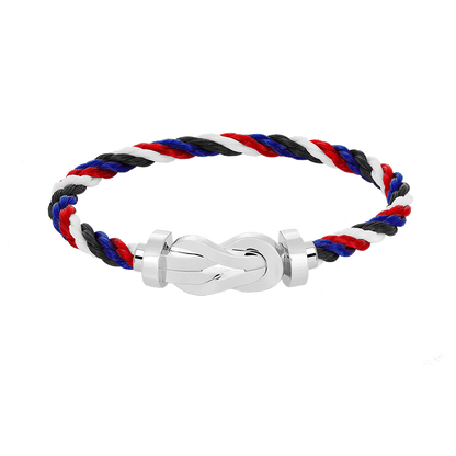 ¡®Glow Jewelry¡¯CHANCE LARGE 8 FIGURE BUCKLE NO DIAMOND BRACELET SILVER