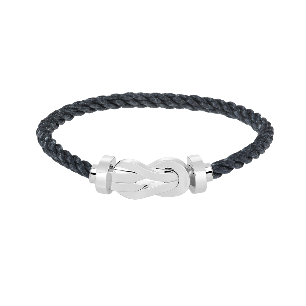 ¡®Glow Jewelry¡¯CHANCE LARGE 8 FIGURE BUCKLE NO DIAMOND BRACELET SILVER