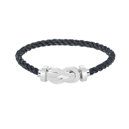 ¡®Glow Jewelry¡¯CHANCE LARGE 8 FIGURE BUCKLE NO DIAMOND BRACELET SILVER