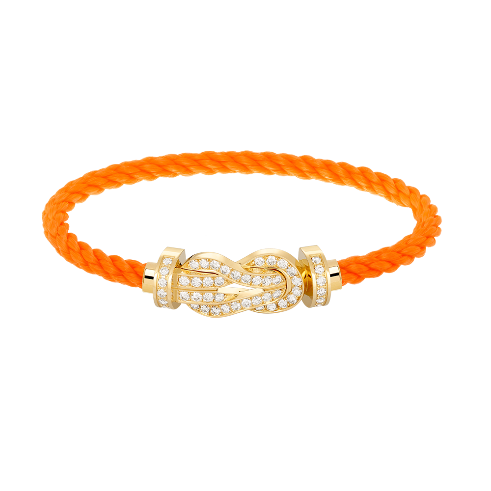 ¡®Glow Jewelry¡¯CHANCE LARGE 8 FIGURE BUCKLE FULLDIAMOND BRACELET GOLD