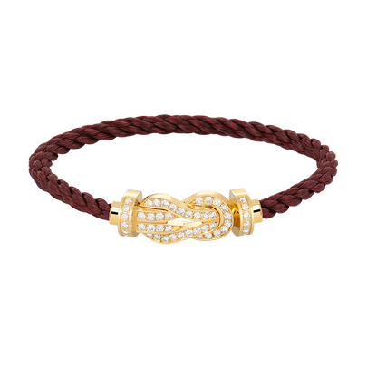 ¡®Glow Jewelry¡¯CHANCE LARGE 8 FIGURE BUCKLE FULLDIAMOND BRACELET GOLD