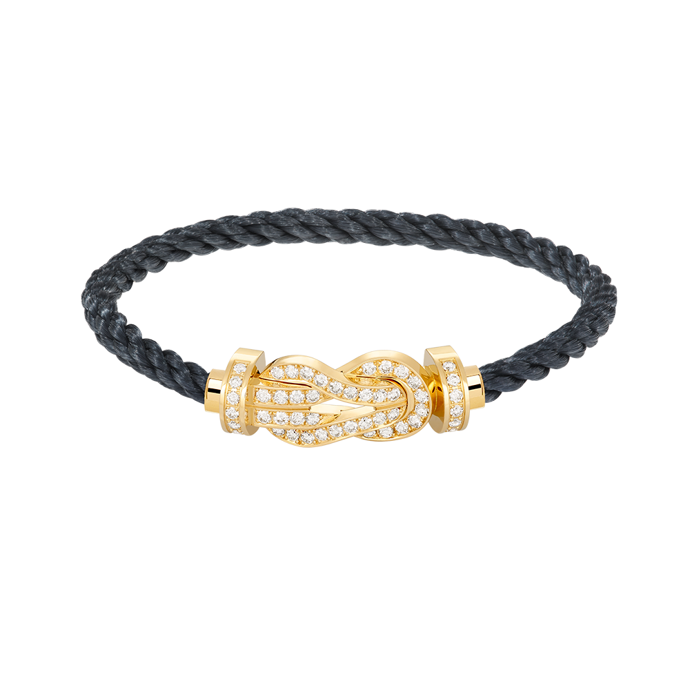 ¡®Glow Jewelry¡¯CHANCE LARGE 8 FIGURE BUCKLE FULLDIAMOND BRACELET GOLD