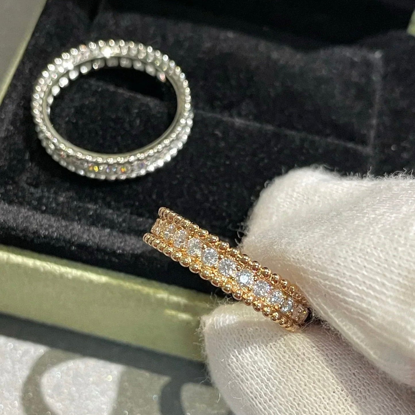 [Glow Jewelry]PERLEE DIAMOND SILVER RING