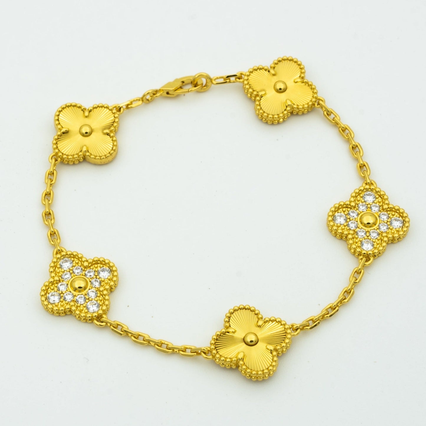 [Glow Jewelry] CLOVER 5 MOTIF LASER BRACELET COLLECTION