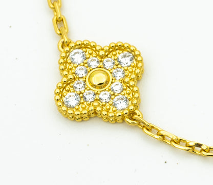 [Glow Jewelry]New  CLOVER 5 MOTIF LASER BRACELET COLLECTION