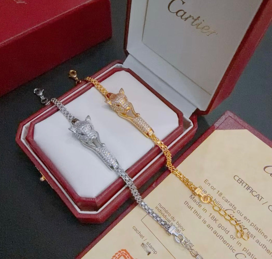 [Glow Jewelry Jewelry] PANTHERE  BRACELET DIAMONDS