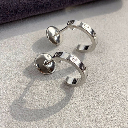 ¡®Glow Jewelry¡¯LOVE EARRINGS 2.65MM SILVER