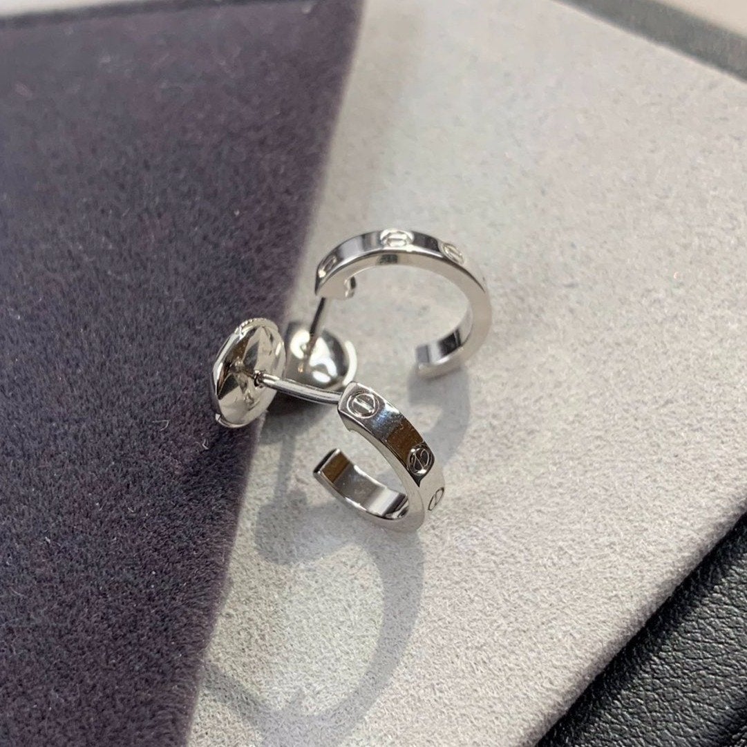 ¡®Glow Jewelry¡¯LOVE EARRINGS 2.65MM SILVER