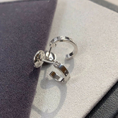 ¡®Glow Jewelry¡¯LOVE EARRINGS 2.65MM SILVER