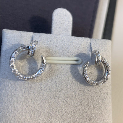 ¡®Glow Jewelry¡¯JUSTE EARRINGS SILVER DIAMONDS