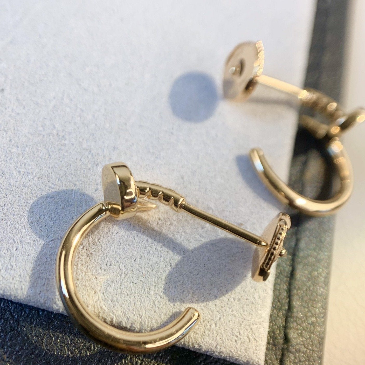 [Glow Jewelry]JUSTE EARRINGS PINK GOLD