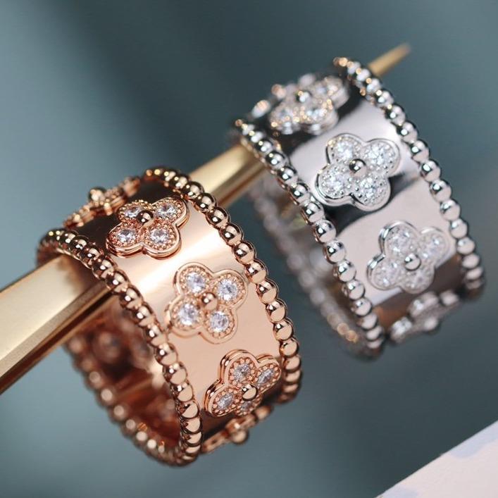 ¡®Glow Jewelry¡¯CLOVER KALEIDOSCOPE RING 10MM