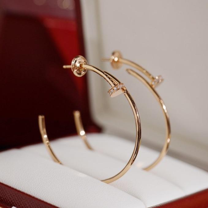 ¡®Glow Jewelry¡¯JUSTE EARRINGS DIAMONDS 1.8MM