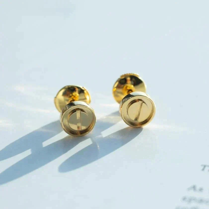 ¡®Glow Jewelry¡¯LOVE EARRINGS GOLD 10MM