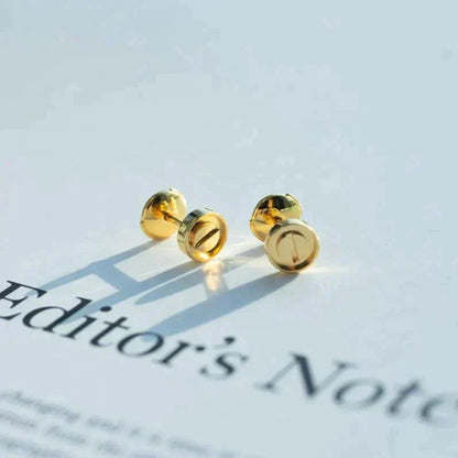¡®Glow Jewelry¡¯LOVE EARRINGS GOLD 10MM