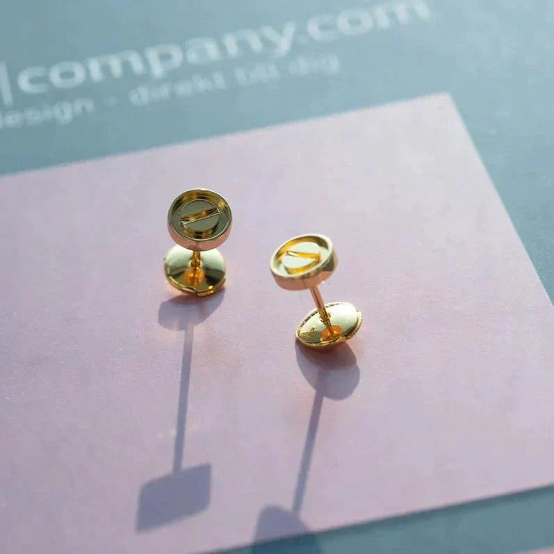 ¡®Glow Jewelry¡¯LOVE EARRINGS GOLD 10MM