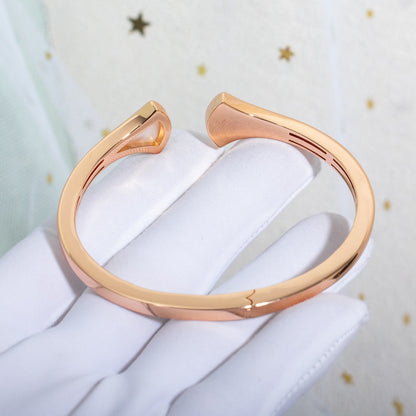 [Glow Jewelry]DREAM BRACELET OPEN PINK GOLD MOP DIAMOND