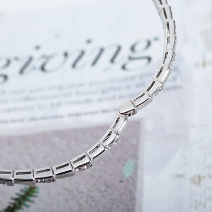 [Glow Jewelry]SERPENTI BRACELET SILVER DIAMOND