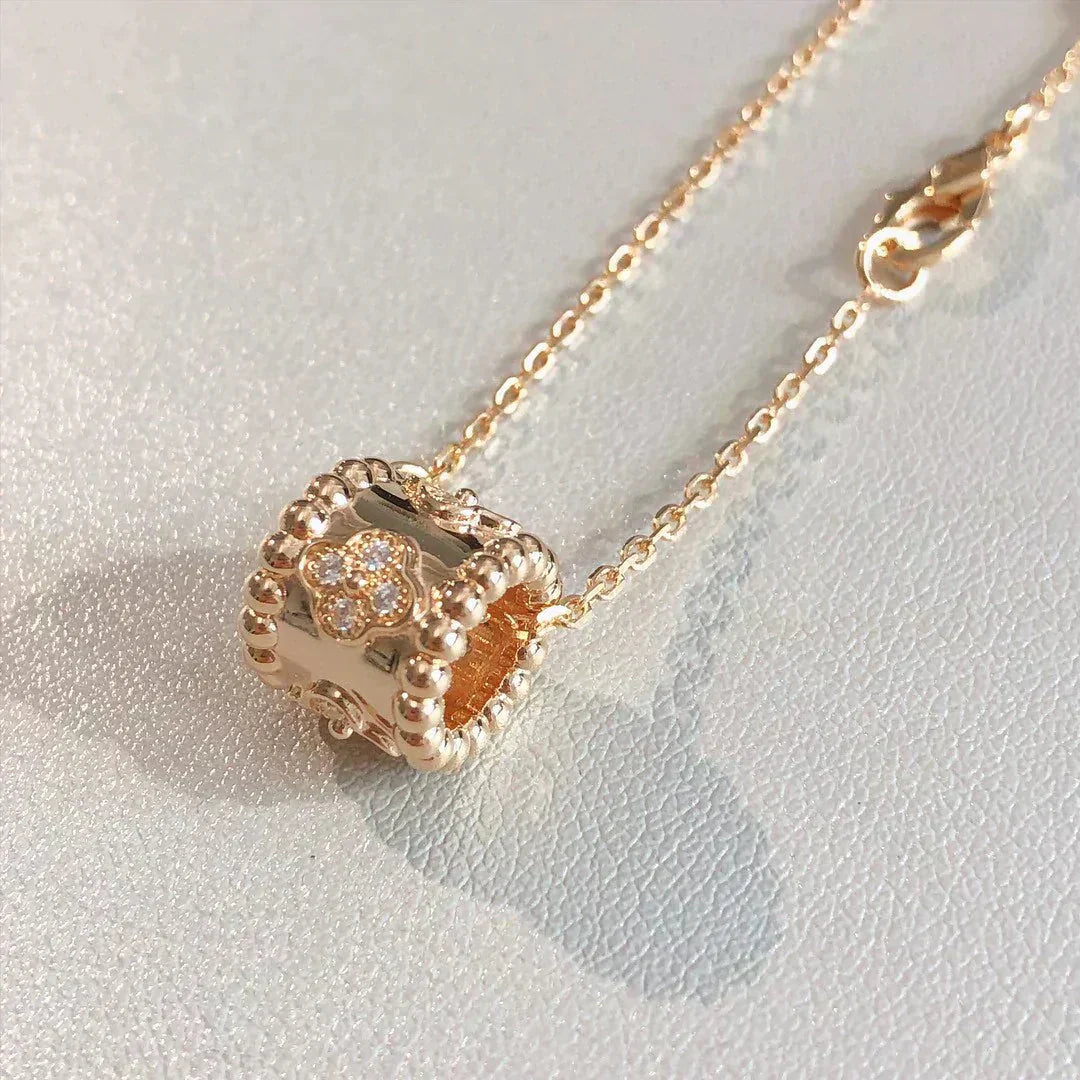 [Glow Jewelry]PERLEE PEDANT NECKLACE GOLD / ROSE GOLD
