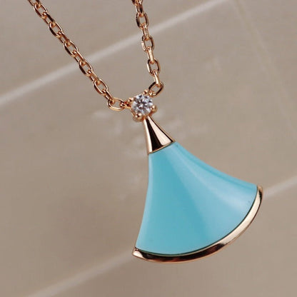 [Glow Jewelry]DREAM NECKLACE TURQUOISE PINK GOLD