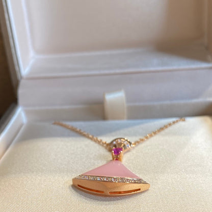 [Glow Jewelry]DREAM NECKLACE PINK OPAL