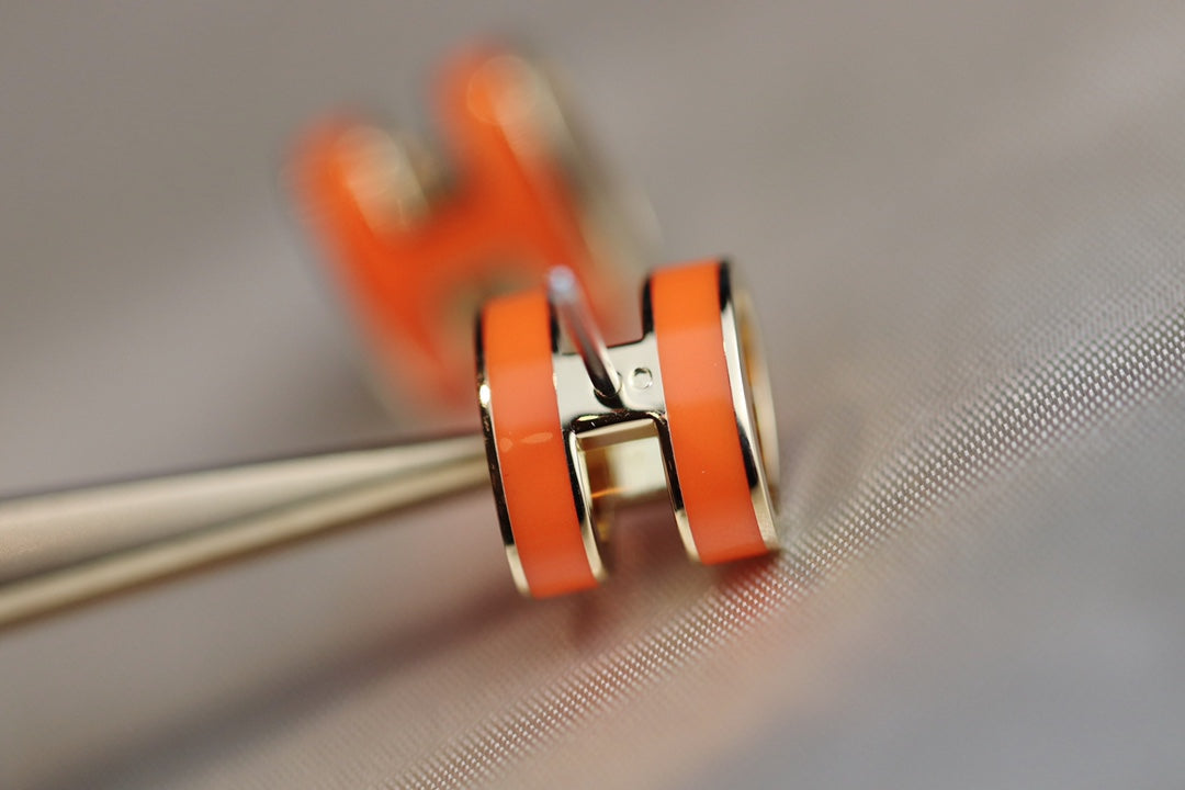 ¡®Glow Jewelry¡¯MINI POP H EARRINGS ORANGE