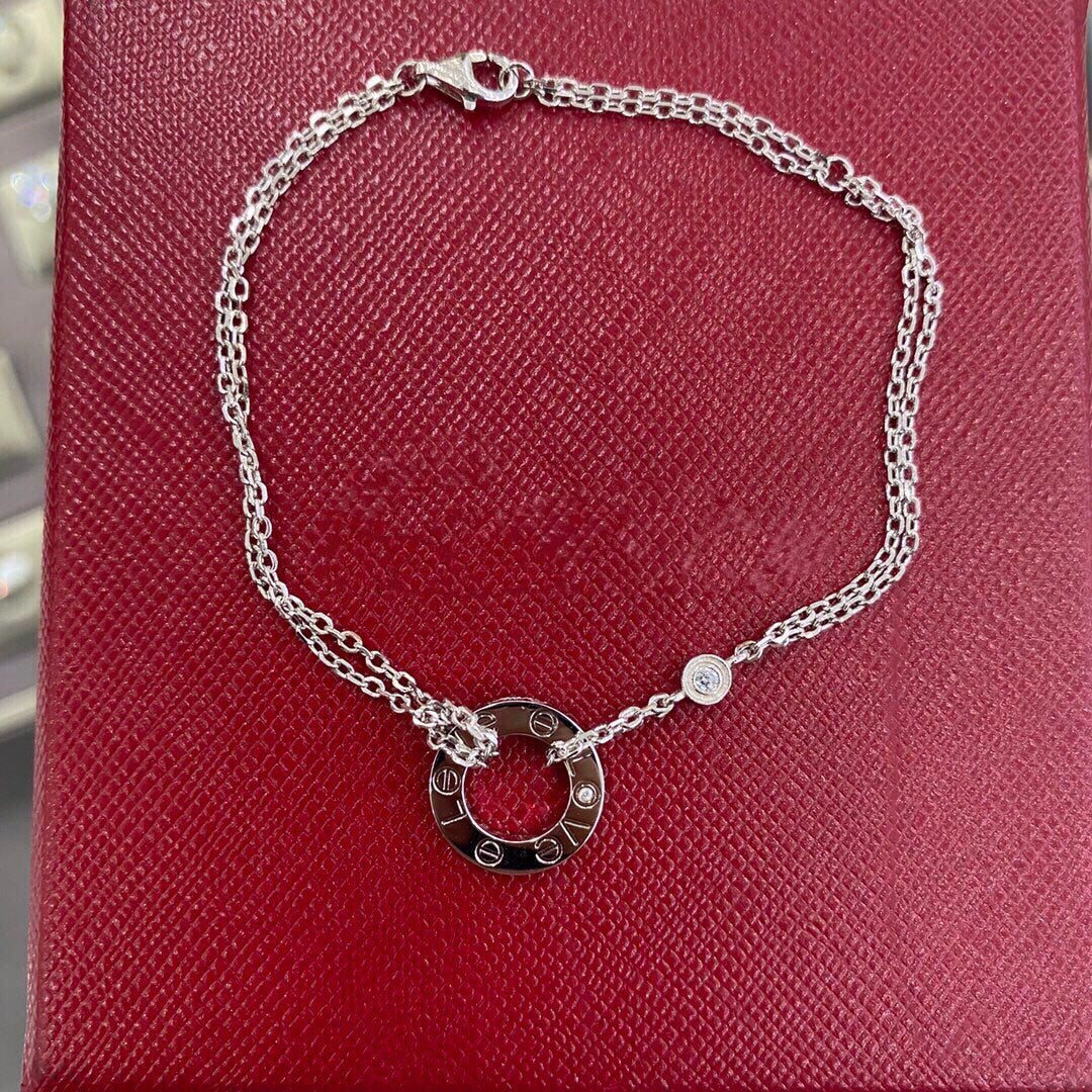 ¡®Glow Jewelry¡¯LOVE BRACELET 2 DIAMOND