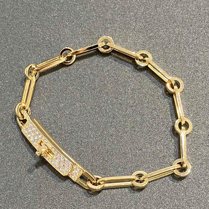 [Glow Jewelry]CHAINE BRACELET SMALL MODEL DIAMOND