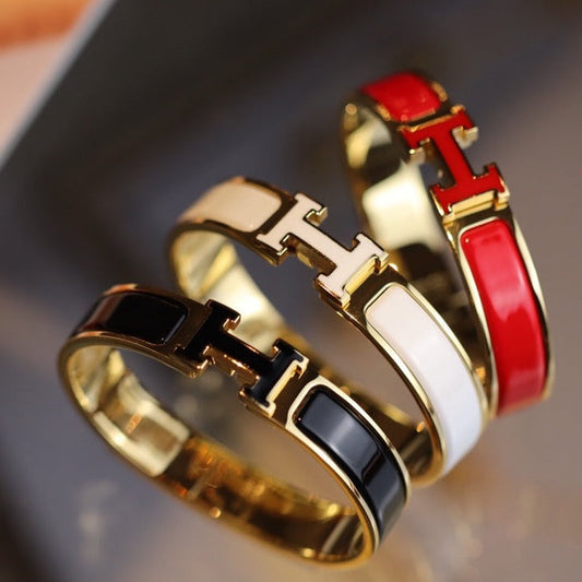 ¡®Glow Jewelry¡¯H BRACELET 12MM GOLD