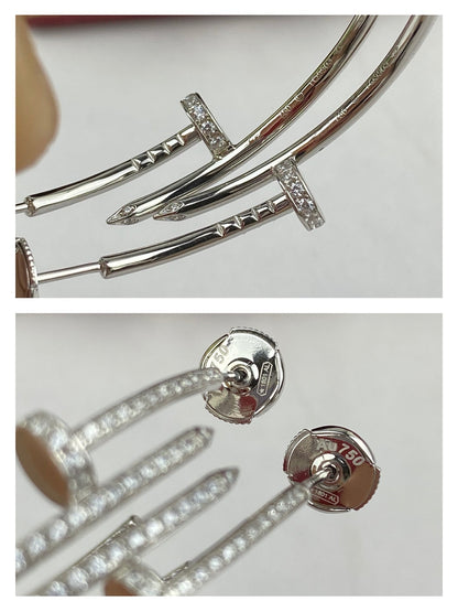 [Glow Jewelry]JUSTE EARRINGS FULL DIAMONDS 1.8MM