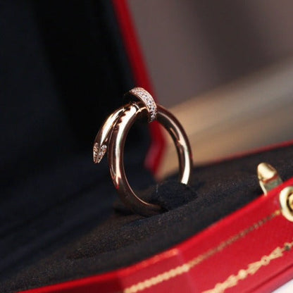 ¡®Glow Jewelry¡¯JUSTE RING 2.65MM PINK GOLD DIAMOND