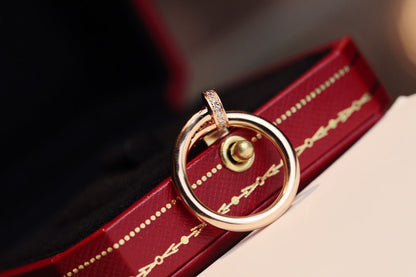 [Glow Jewelry]JUSTE RING 2.65MM PINK GOLD DIAMOND