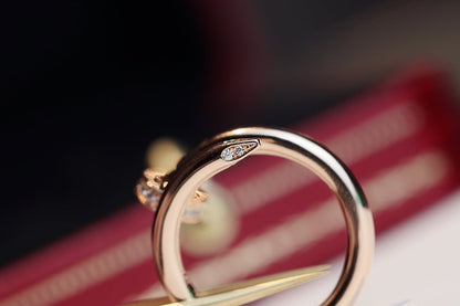 ¡®Glow Jewelry¡¯JUSTE RING 2.65MM PINK GOLD DIAMOND