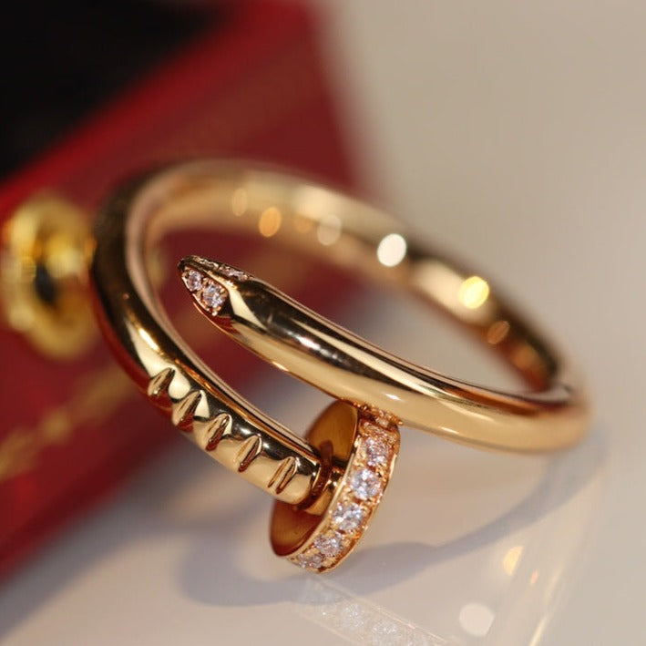 ¡®Glow Jewelry¡¯JUSTE RING 2.65MM GOLD DIAMOND