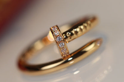 ¡®Glow Jewelry¡¯JUSTE RING 2.65MM GOLD DIAMOND