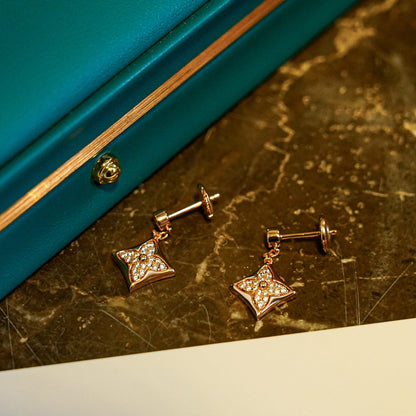 ¡®Glow Jewelry¡¯STAR DIAMONDS EARRINGS GOLD