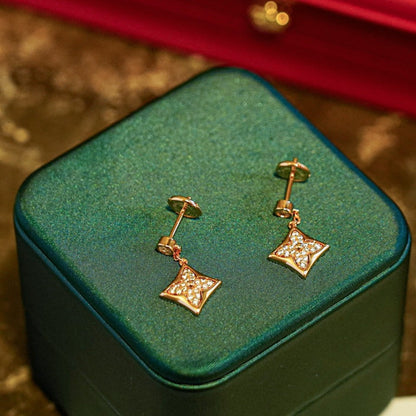 ¡®Glow Jewelry¡¯STAR DIAMONDS EARRINGS GOLD