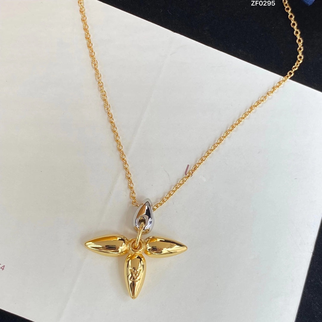 ¡®Glow Jewelry¡¯LOUISETTE PEDANT GOLD NECKLACE