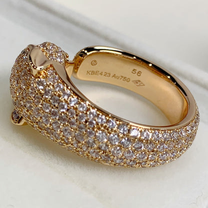 [Glow Jewelry]PANTHERE PINK GOLD DIAMOND RING